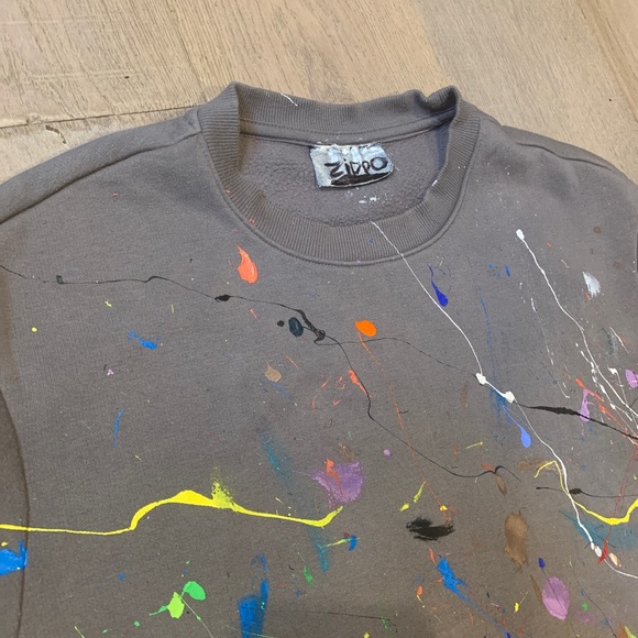 Vintage 90s zippo crewneck - Picture 3 of 6